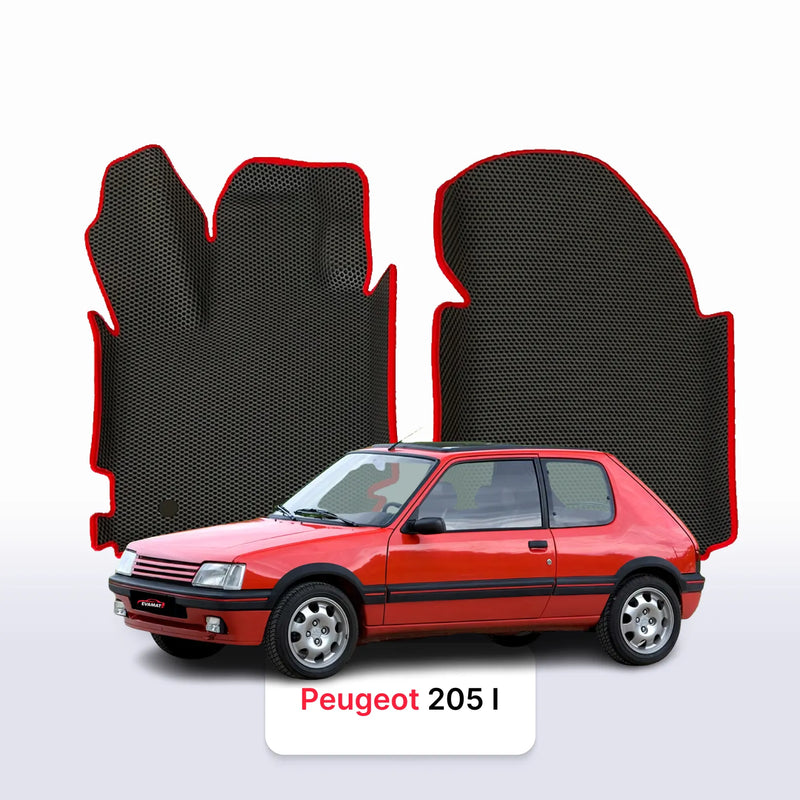EVA auto paklāji Peugeot 205 1 paaudze 1983-1998 gads HEČBEKS 3 durvju