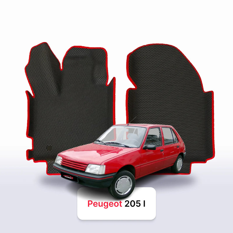 EVA auto paklāji Peugeot 205 1 paaudze 1983-1998 gads HEČBEKS 5 durvju