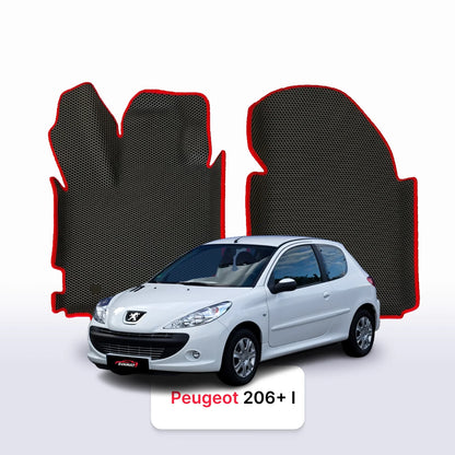 EVA auto paklāji Peugeot 206+ 1 paaudze 2009-2012 gads HEČBEKS 5 durvju