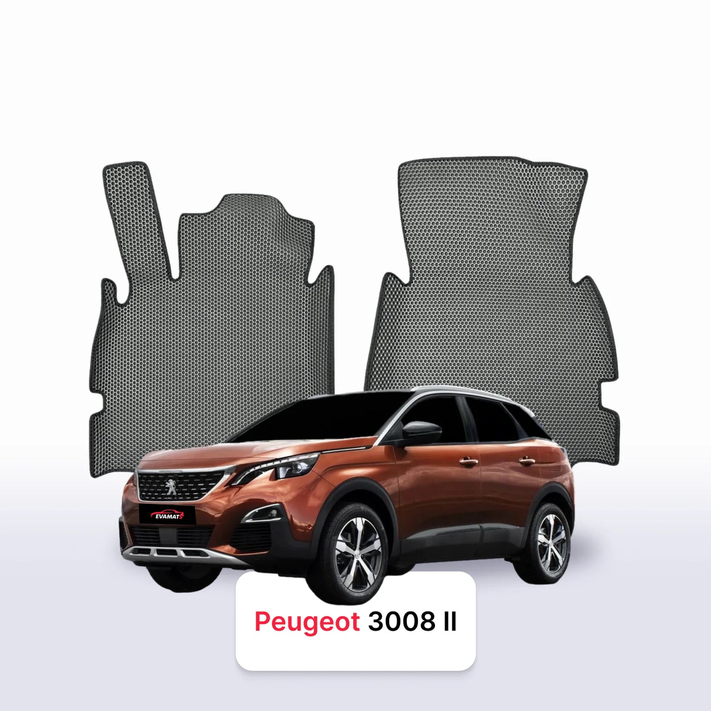 EVA auto paklāji Peugeot 3008(AT) 2 paaudze 2016-2024 gads SUV