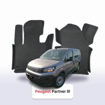 EVA auto paklāji Peugeot Partner 3 paaudze 2018-2026 gads MINIVENS