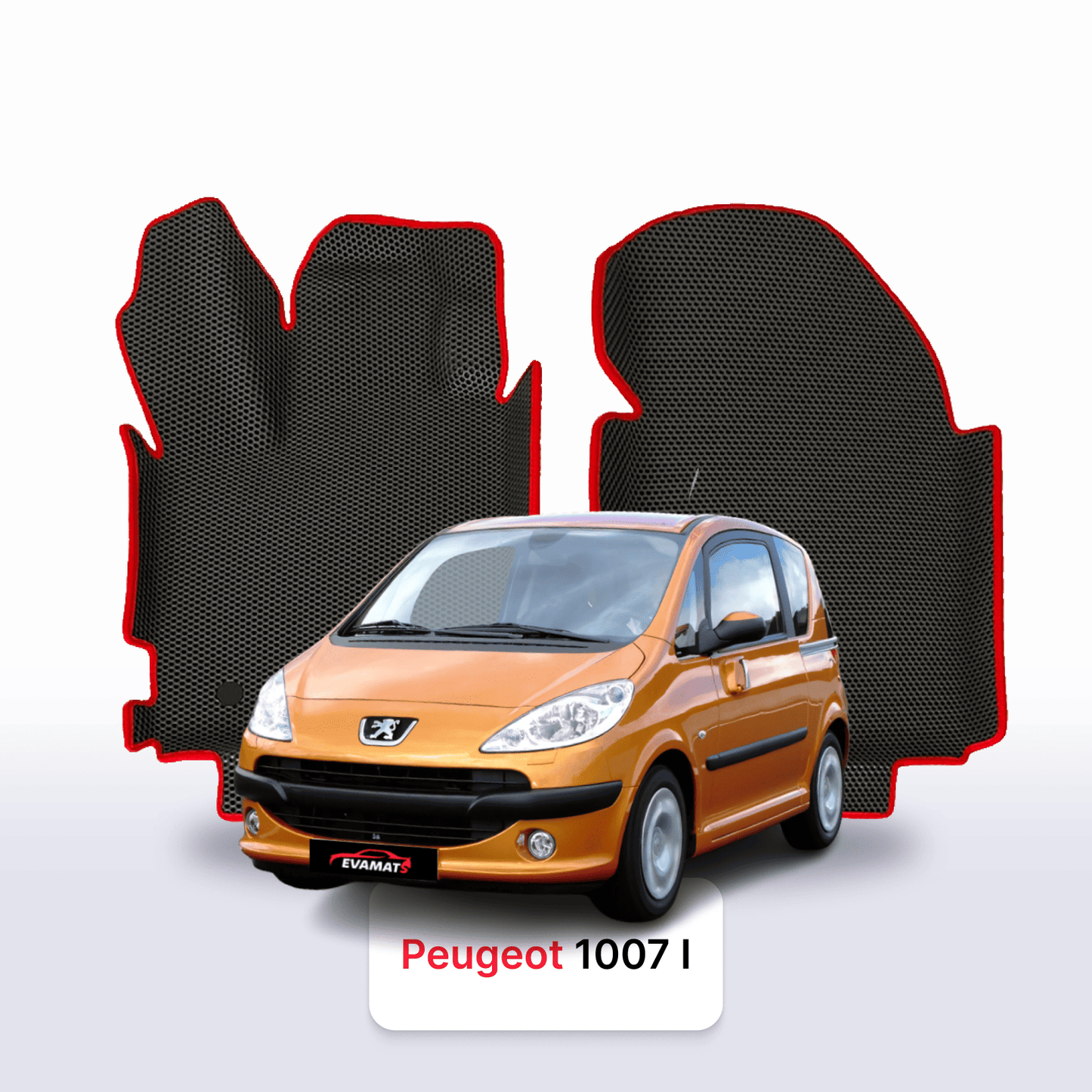 EVA auto paklāji Peugeot 1007 1 paaudze 2005-2009 gads MINIVENS