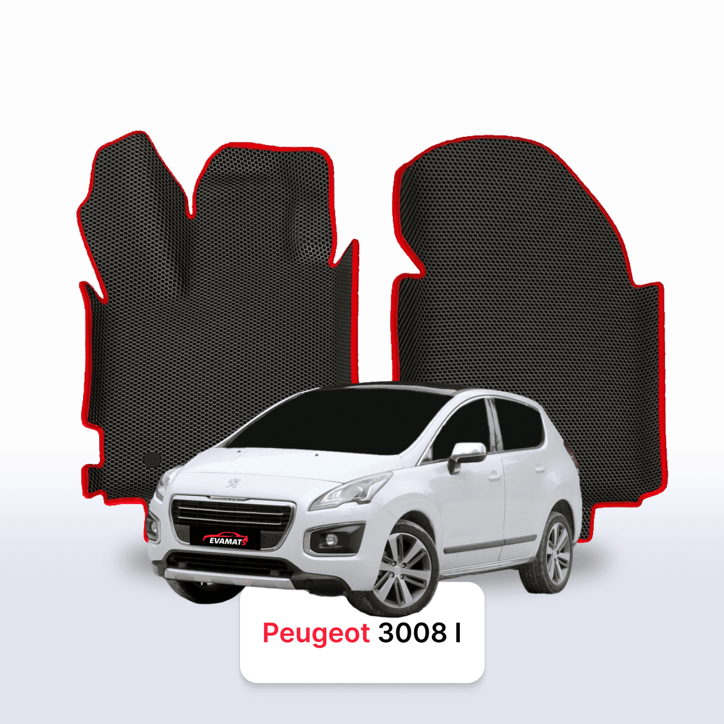 EVA auto paklāji Peugeot 3008(MT) 1 paaudze 2009-2016 gads SUV