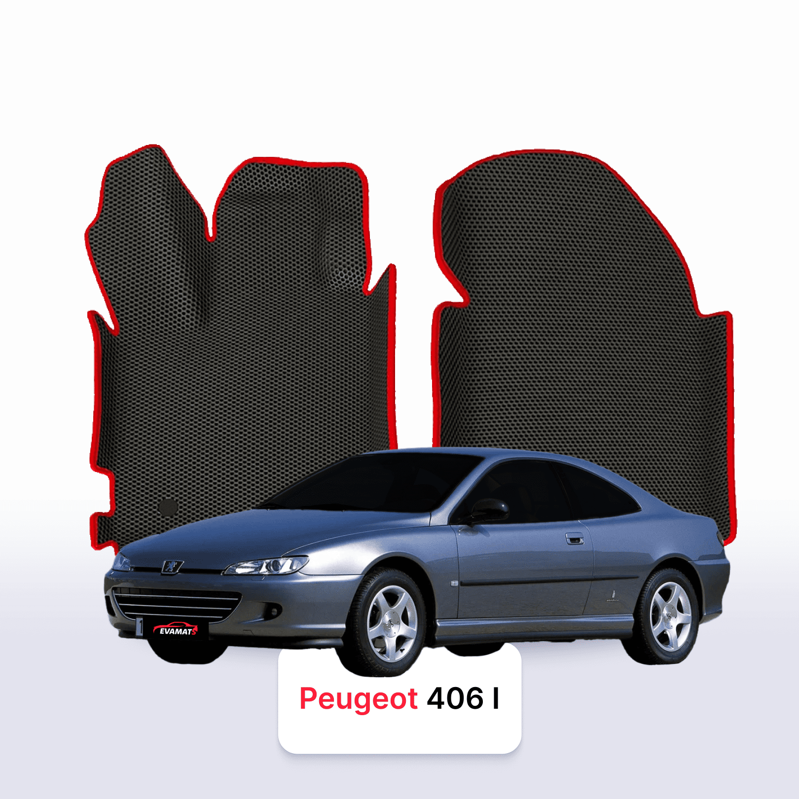 EVA auto paklāji Peugeot 406(MT) 1 paaudze 1995-2005 gads KUPEJA