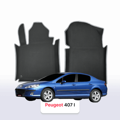 EVA auto paklāji Peugeot 407(MT) 1 paaudze 2004-2011 gads SEDANS