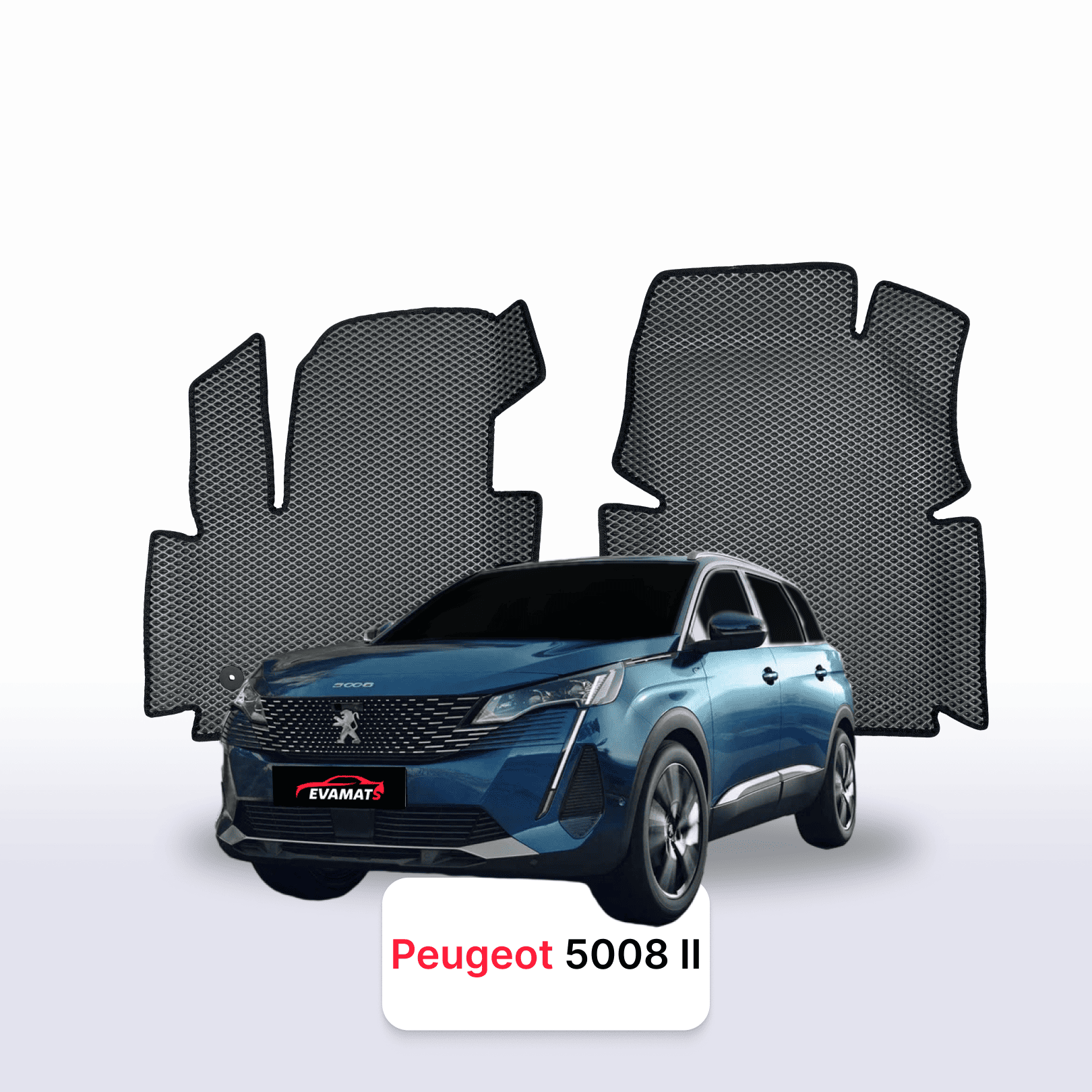 EVA auto paklāji Peugeot 5008(AT) 2 paaudze 2017-2024 gads SUV