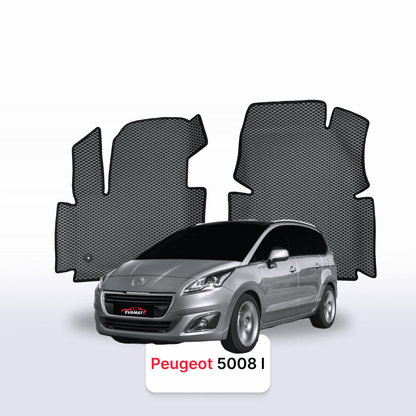 EVA auto paklāji Peugeot 5008(MT) 1 paaudze 2009-2016 gads MINIVENS