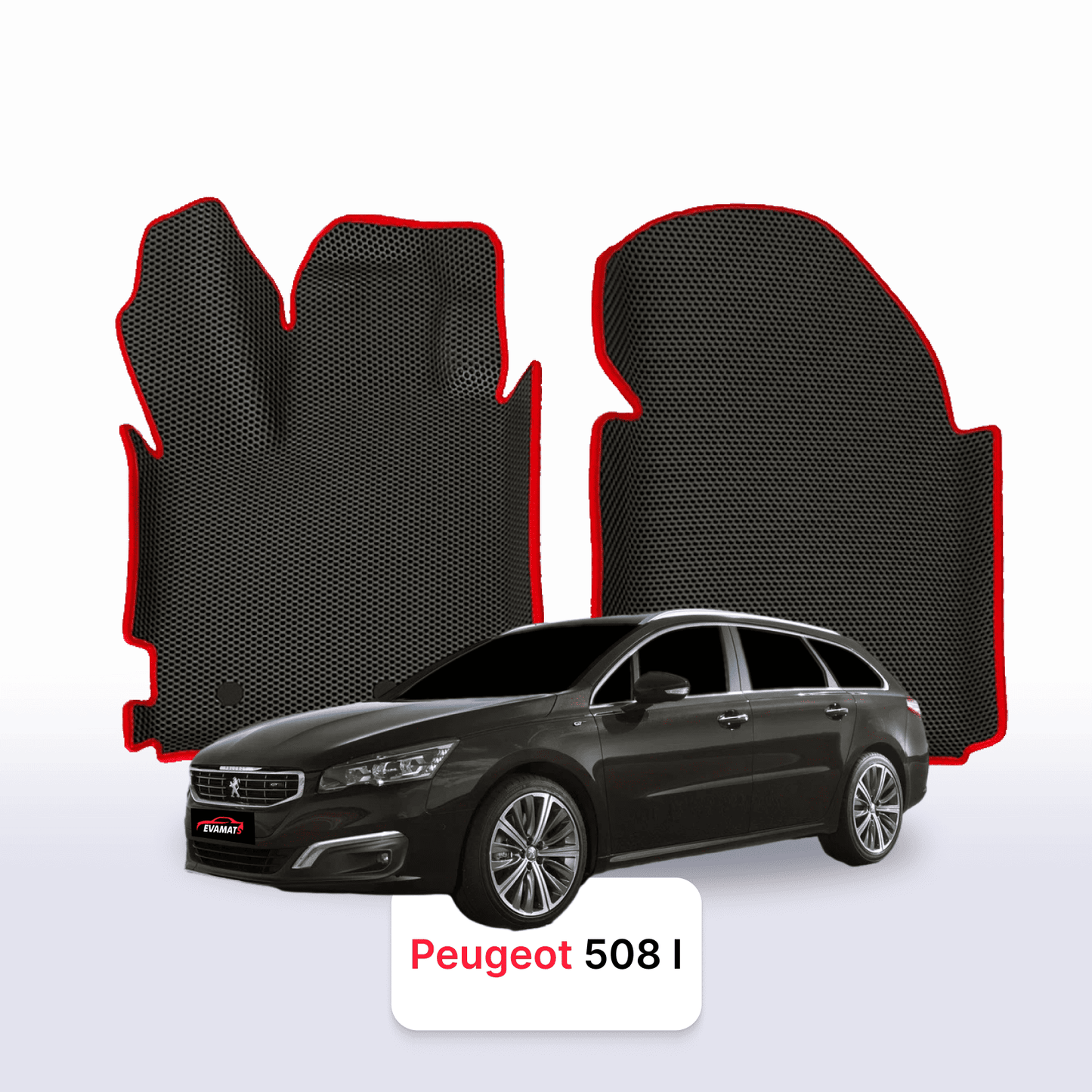 EVA auto paklāji Peugeot 508(MT) 1 paaudze 2011-2018 gads UNIVERSĀLIS