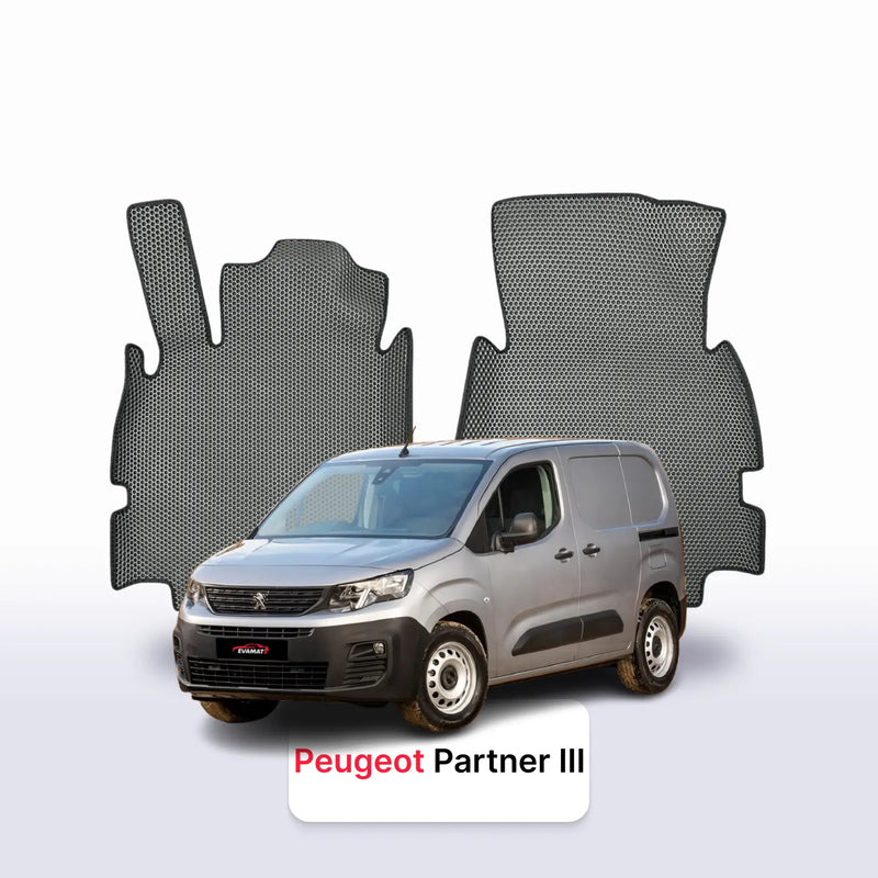 EVA auto paklāji Peugeot Partner 3 paaudze 2018-2026 gads FURGONS