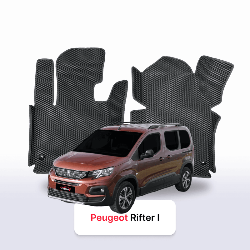 EVA auto paklāji Peugeot Rifter(MT) 1 paaudze 2018-2028 gads MINIVENS