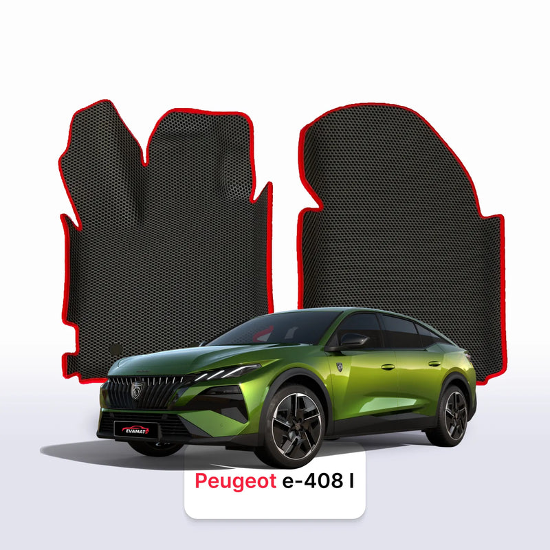 EVA auto paklāji Peugeot e-408 1 paaudze 2024-2028 gads FĀSTBEKS