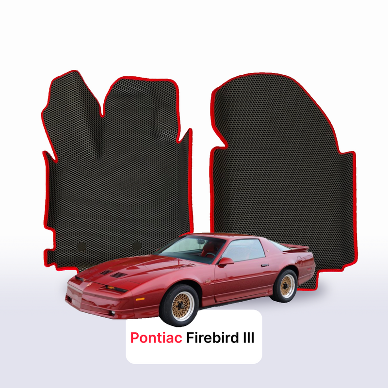 EVA auto paklāji Pontiac Firebird 3 paaudze 1982-1992 gads KUPEJA