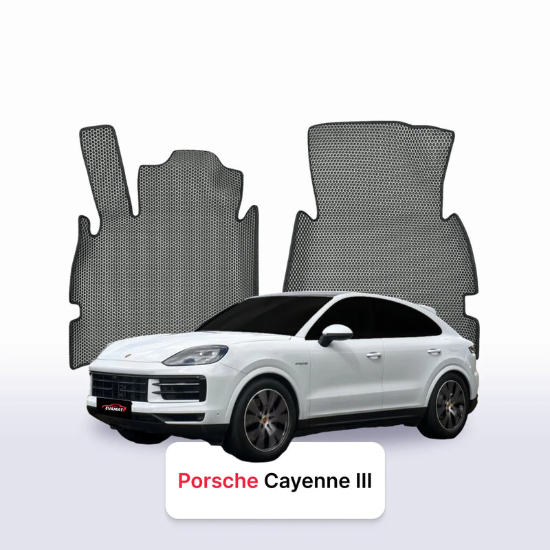 EVA auto paklāji Porsche Cayenne 3 paaudze 2017-2026 gads SUV KUPEJA