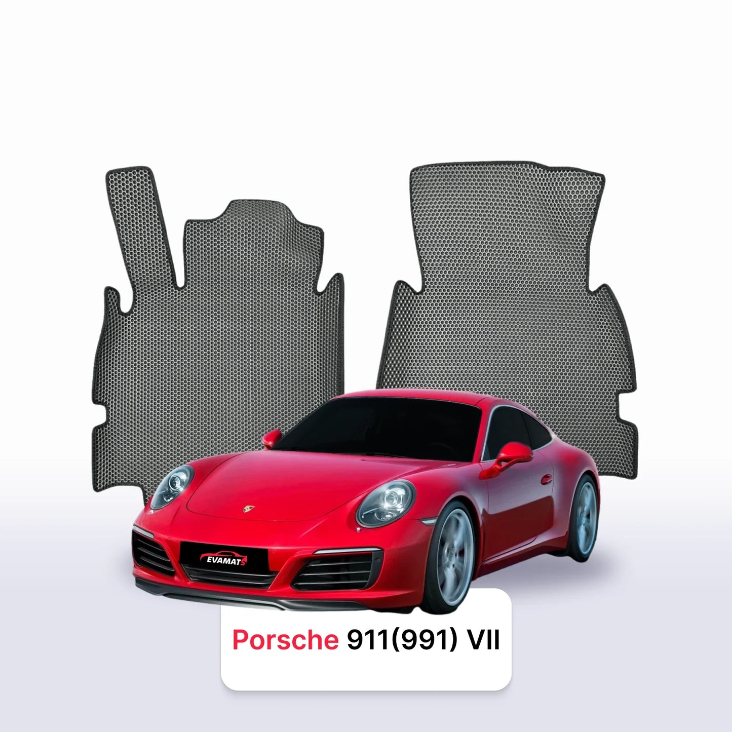 EVA auto paklāji Porsche 911(991) 7 paaudze 2011-2019 gads KUPEJA