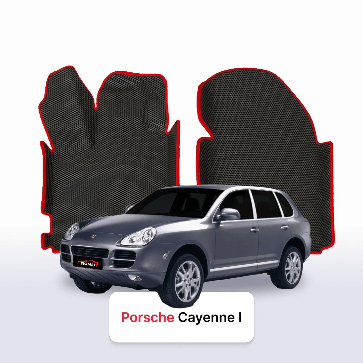 EVA auto paklāji Porsche Cayenne 1 paaudze 2001-2010 gads SUV