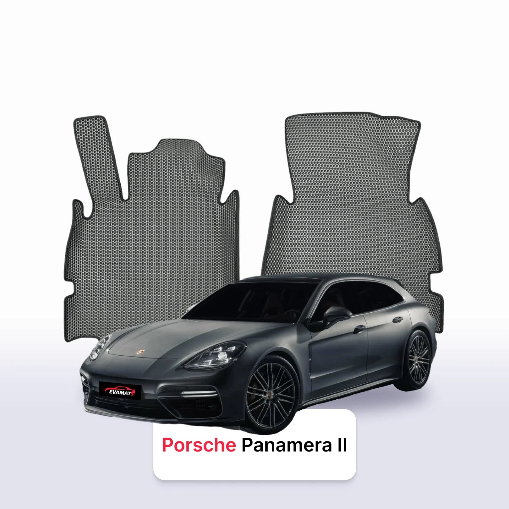 EVA auto paklāji Porsche Panamera 2 paaudze 2016-2023 gads UNIVERSĀLIS