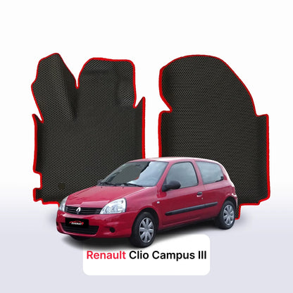 EVA auto paklāji Renault Clio Campus 3 paaudze 2005-2012 gads HEČBEKS 3 durvju