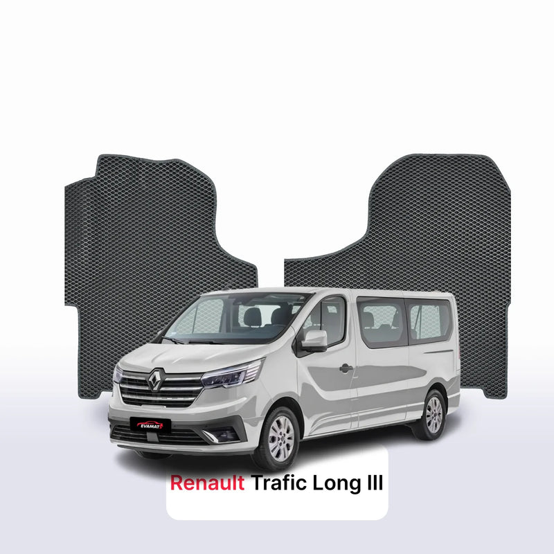 EVA auto paklāji Renault Trafic Long 3 paaudze 2020-2028 gads AUTOBUSS