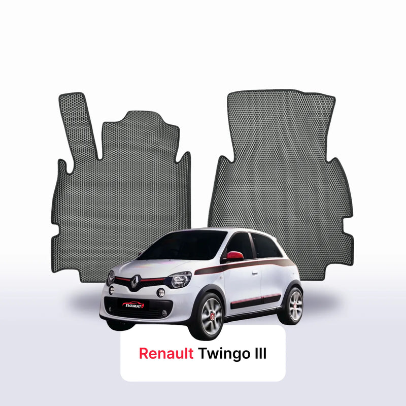 EVA auto paklāji Renault Twingo 3 paaudze 2014-2025 gads HEČBEKS 3 durvju