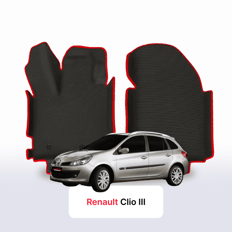 EVA auto paklāji Renault Clio 3 paaudze 2005-2014 gads UNIVERSĀLIS
