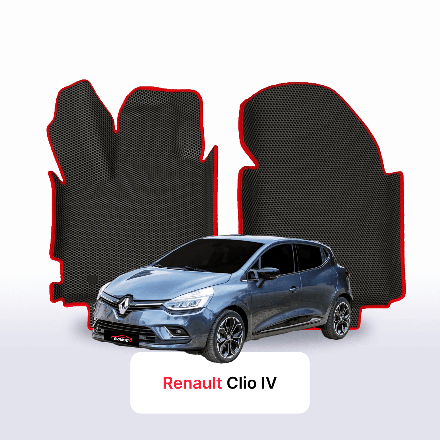 EVA auto paklāji Renault Clio 4 paaudze 2012-2019 gads HEČBEKS 5 durvju