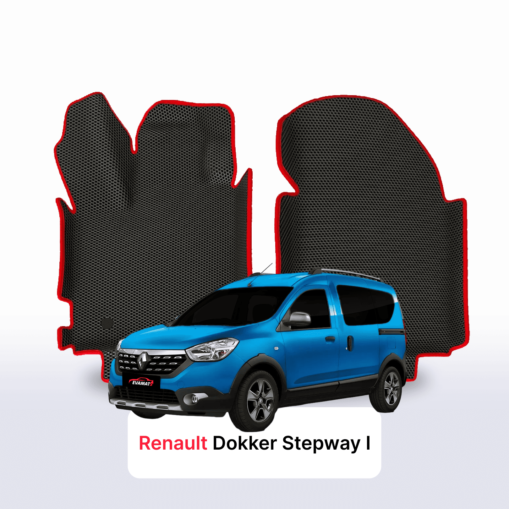EVA auto paklāji Renault Dokker Stepway 1 paaudze 2012-2023 gads MINIVENS