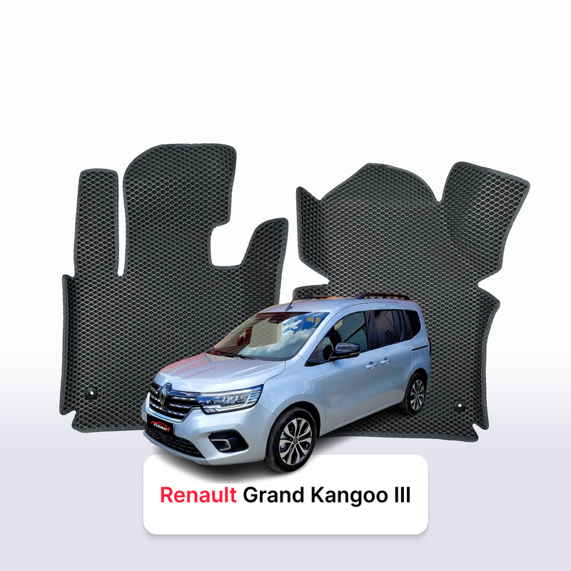 EVA auto paklāji Renault Grand Kangoo 3 paaudze 2021-2028 gads MINIVENS