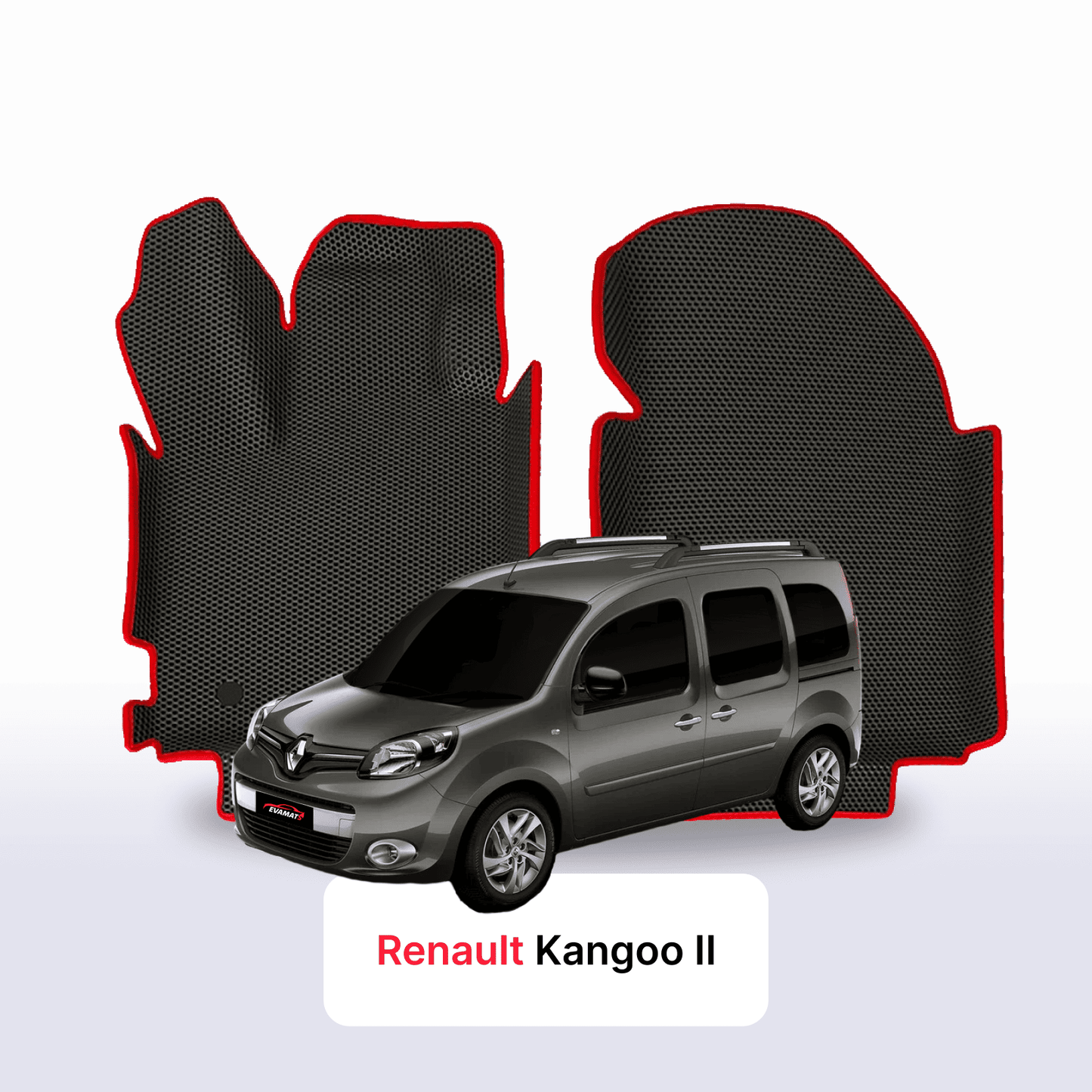 EVA auto paklāji Renault Kangoo 2 paaudze 2008-2021 gads MINIVENS