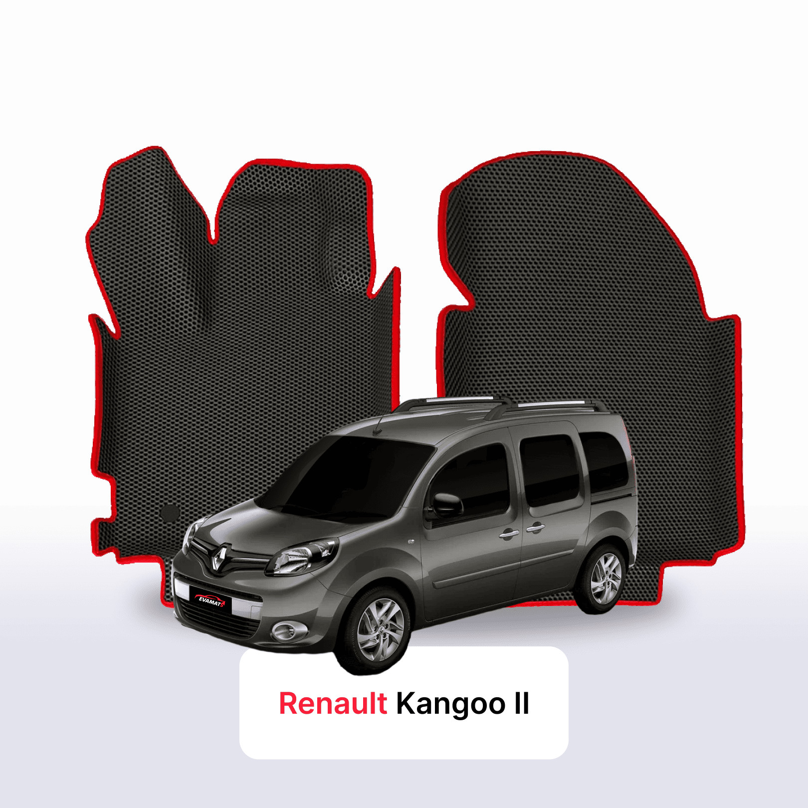 EVA auto paklāji Renault Kangoo 2 paaudze 2008-2021 gads MINIVENS
