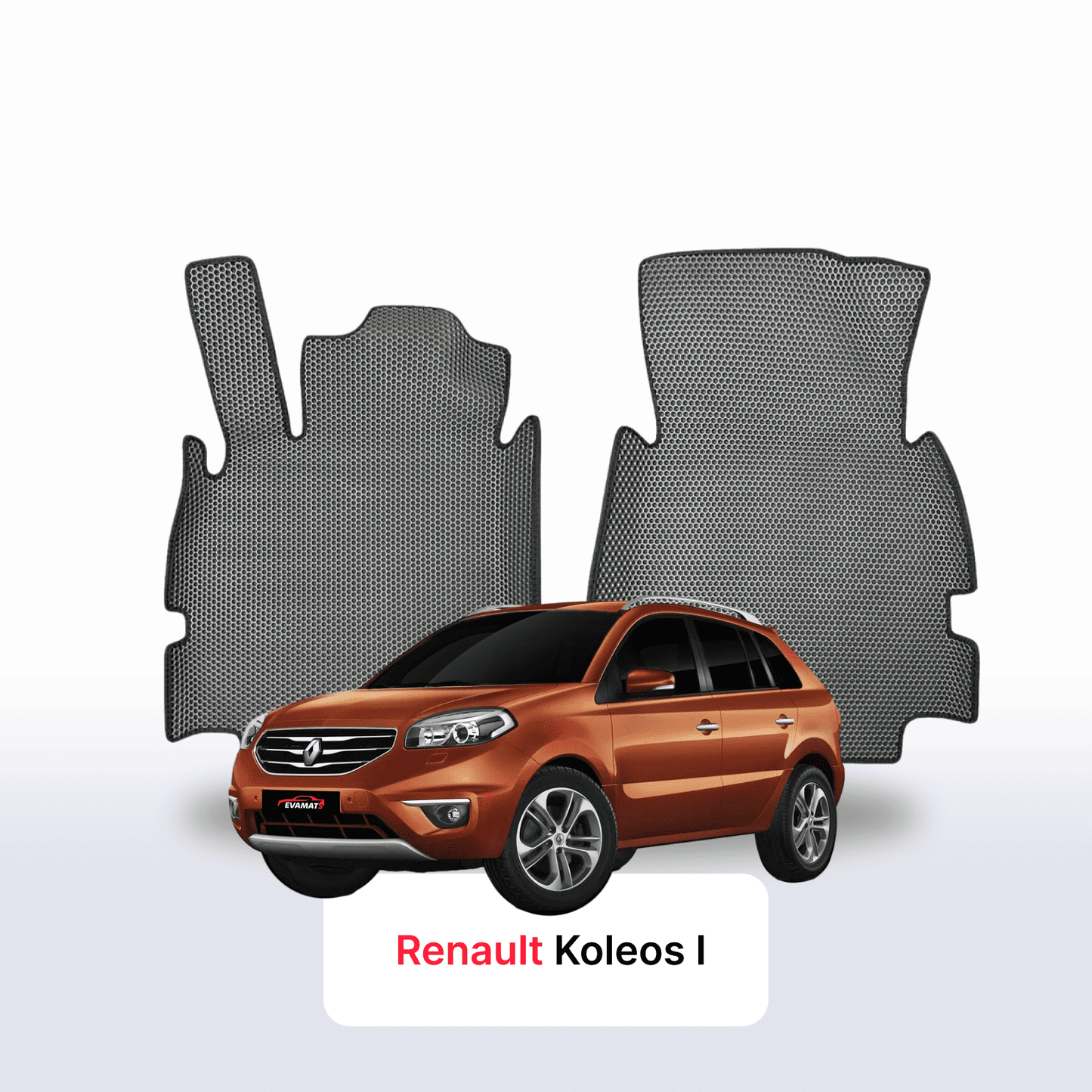 EVA auto paklāji Renault Koleos 1 paaudze 2007-2016 gads SUV