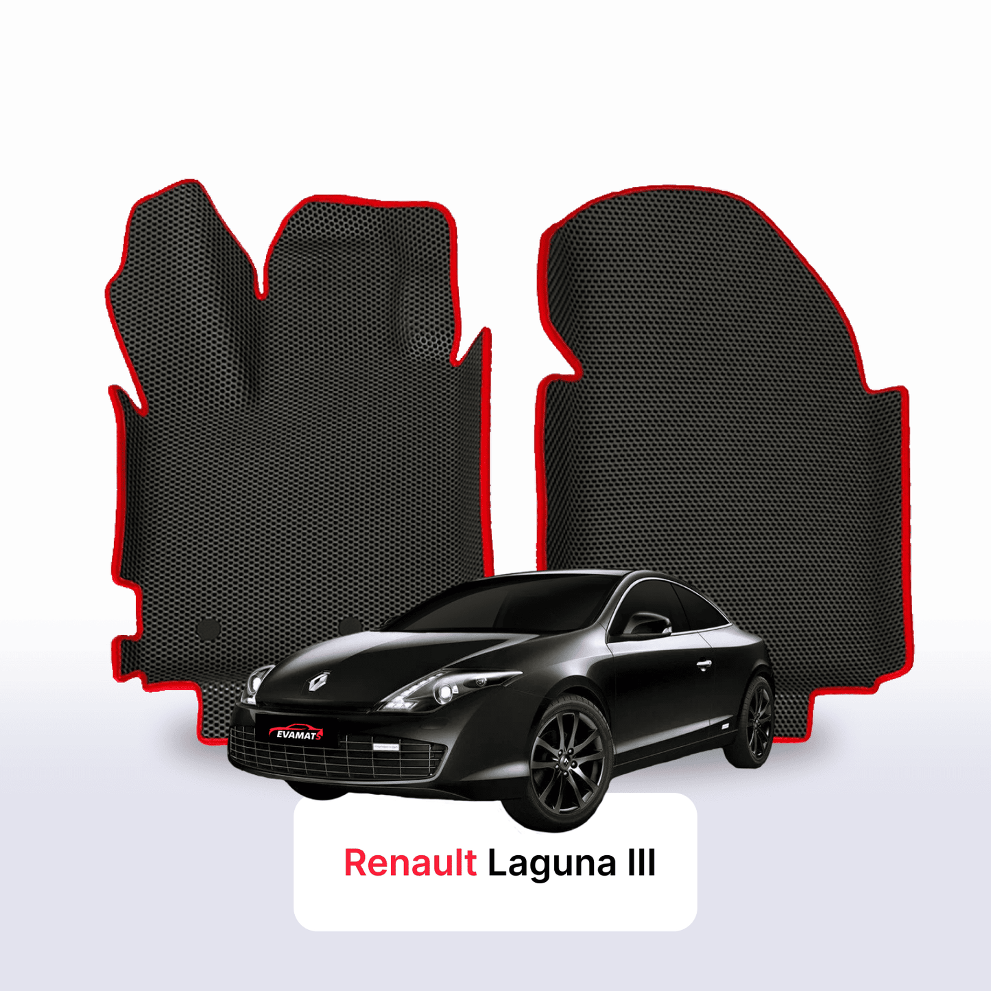 EVA auto paklāji Renault Laguna 3 paaudze 2007-2015 gads KUPEJA