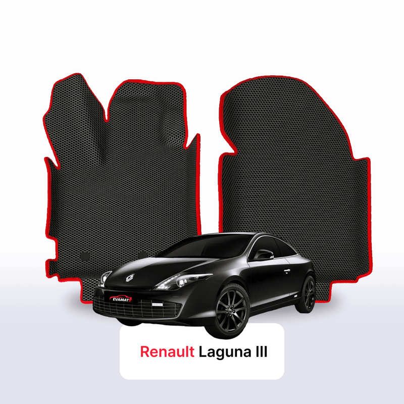 EVA auto paklāji Renault Laguna 3 paaudze 2007-2015 gads KUPEJA