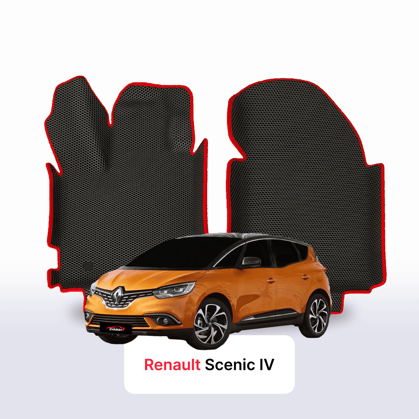 EVA auto paklāji Renault Scenic 4 paaudze 2016-2022 gads MINIVENS