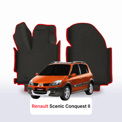 EVA auto paklāji Renault Scenic Conquest 2 paaudze 2006-2009 gads MINIVENS