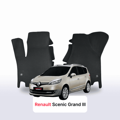 EVA auto paklāji Renault Scenic Grand 3 paaudze 2009-2016 gads MINIVENS