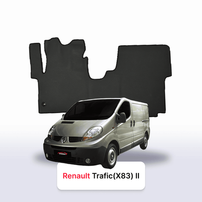 EVA auto paklāji Renault Trafic(X83) 2 paaudze 2001-2014 gads FURGONS