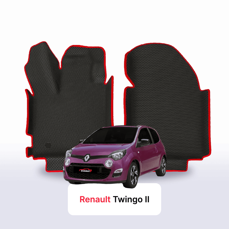 EVA auto paklāji Renault Twingo 2 paaudze 2007-2014 gads HEČBEKS 3 durvju