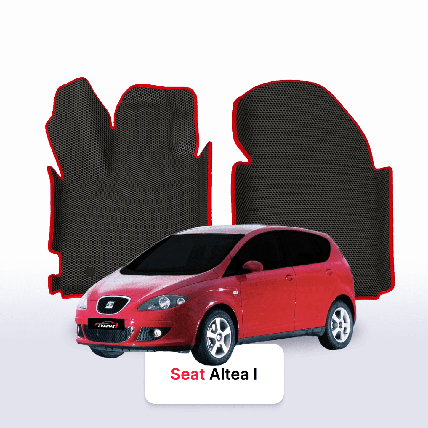 EVA auto paklāji SEAT Altea 1 paaudze 2004-2015 gads Minivan
