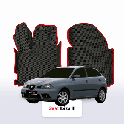 EVA auto paklāji SEAT Ibiza 3 paaudze 2001-2008 gads HEČBEKS 5 durvju