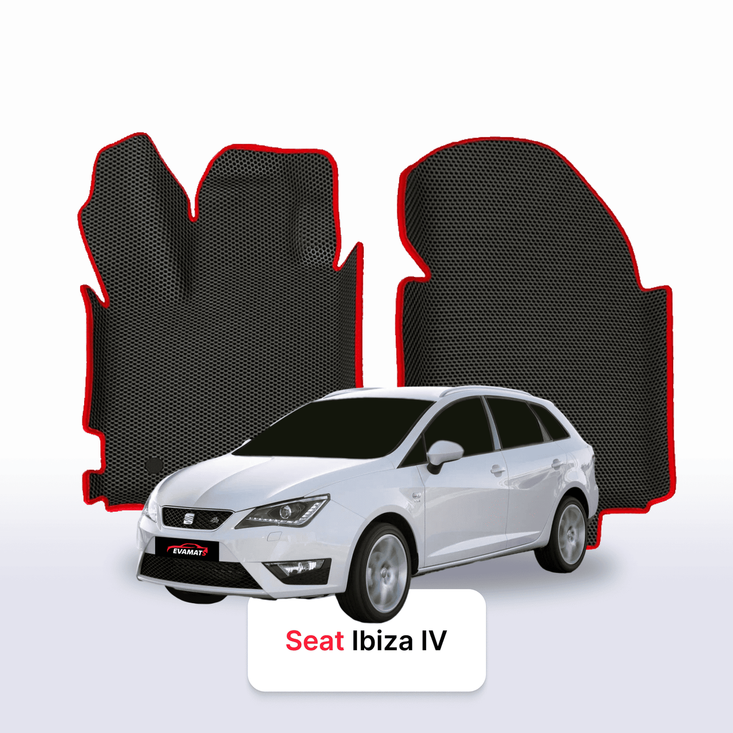 EVA auto paklāji SEAT Ibiza 4 paaudze 2008-2017 gads UNIVERSĀLIS