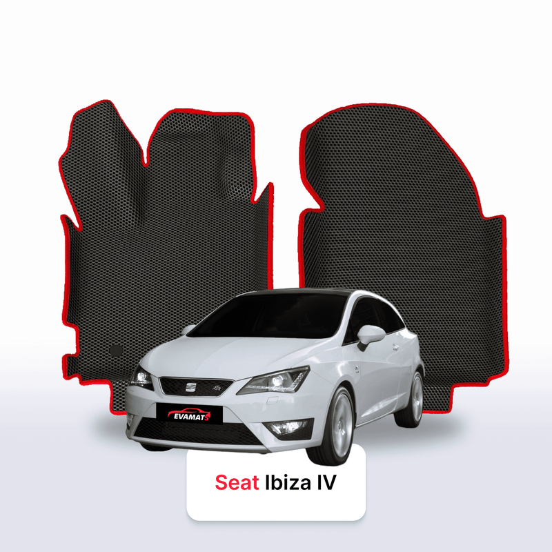 EVA auto paklāji SEAT Ibiza 4 paaudze 2008-2017 gads HEČBEKS 3 durvju