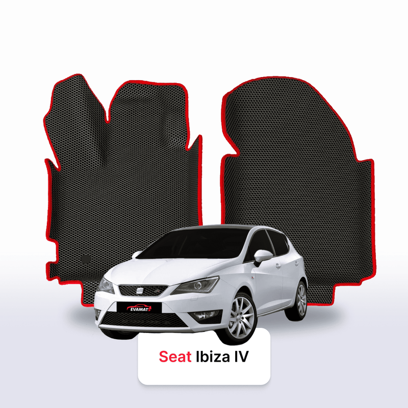EVA auto paklāji SEAT Ibiza 4 paaudze 2008-2017 gads HEČBEKS 5 durvju