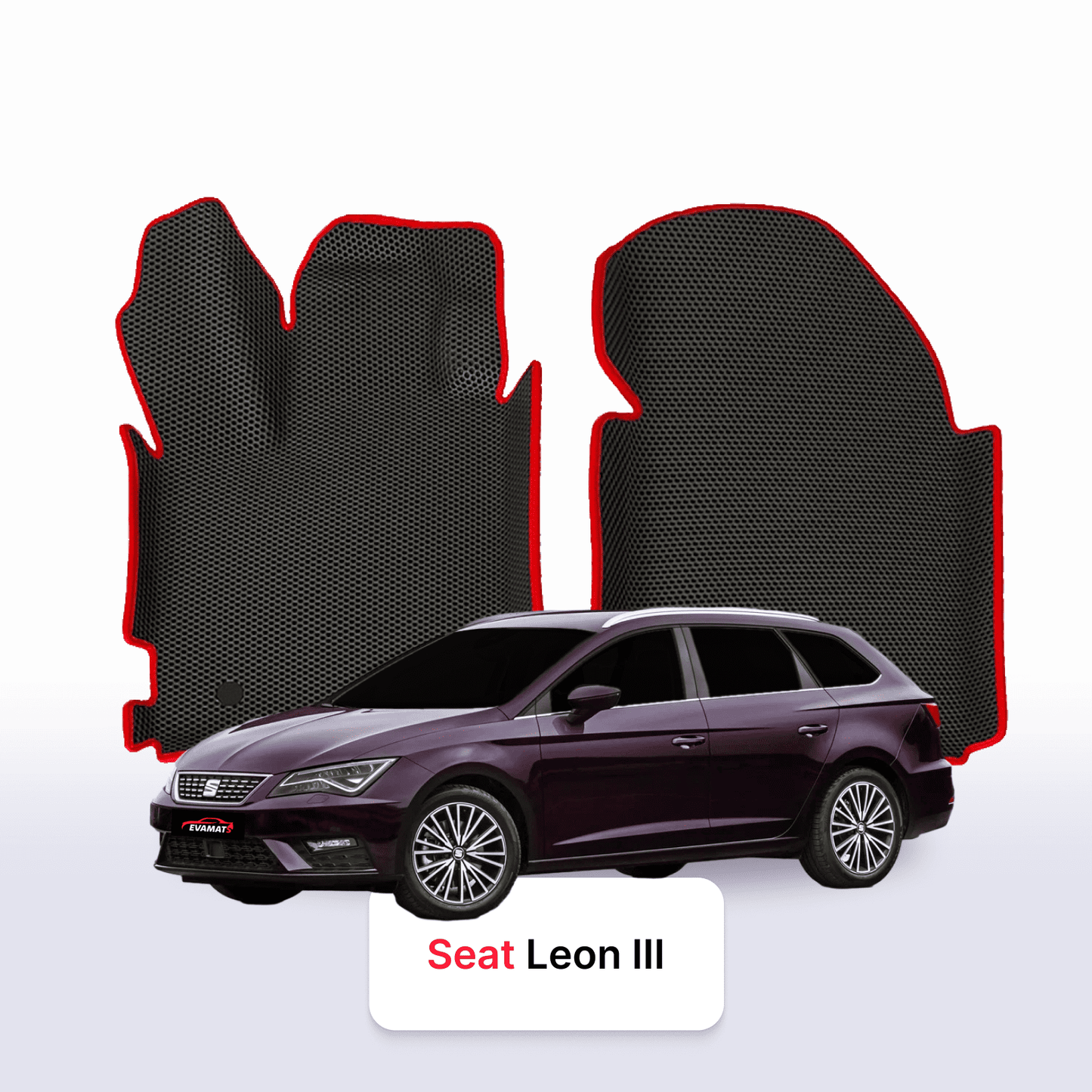 EVA auto paklāji SEAT Leon 3 paaudze 2012-2020 gads UNIVERSĀLIS