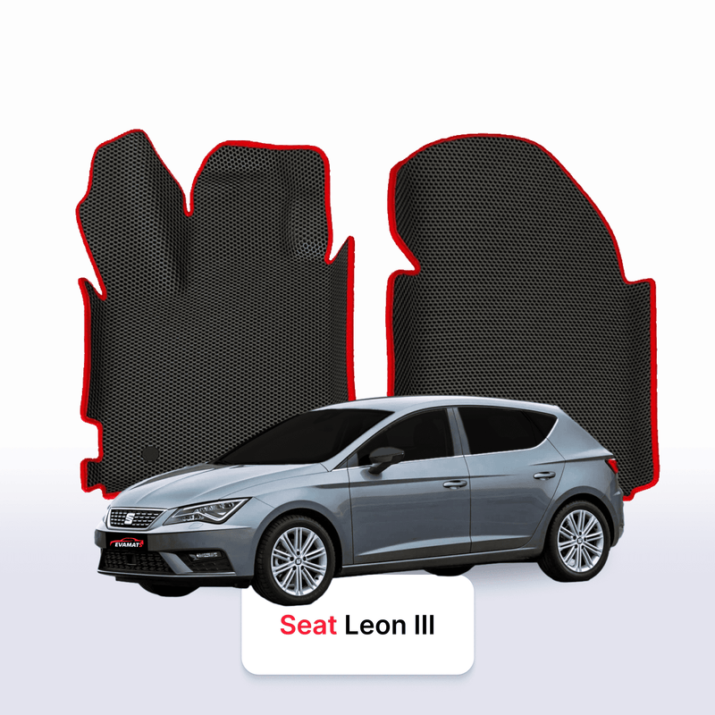 EVA auto paklāji SEAT Leon 3 paaudze 2012-2020 gads HEČBEKS 5 durvju