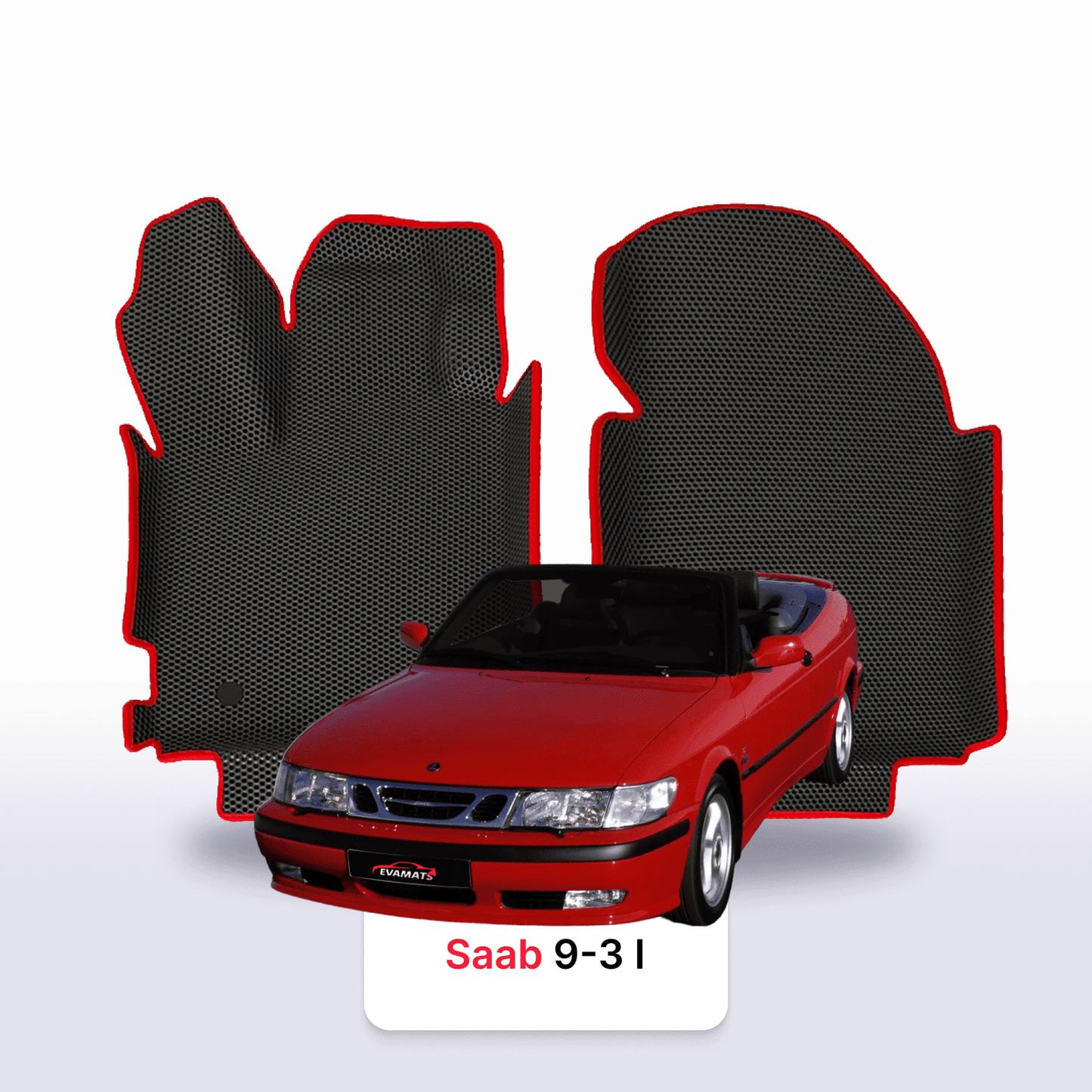 EVA auto paklāji Saab 9-3 1 paaudze 1998-2003 gads KABRIOLETS
