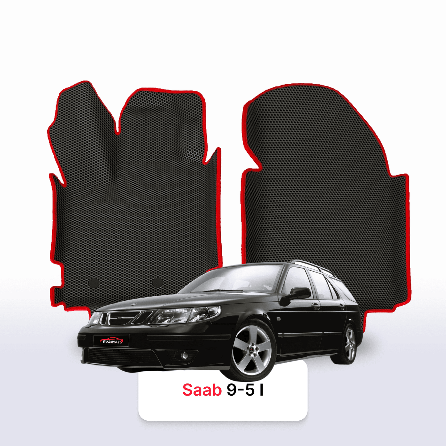 EVA auto paklāji Saab 9-5 1 paaudze 1997-2010 gads UNIVERSĀLIS