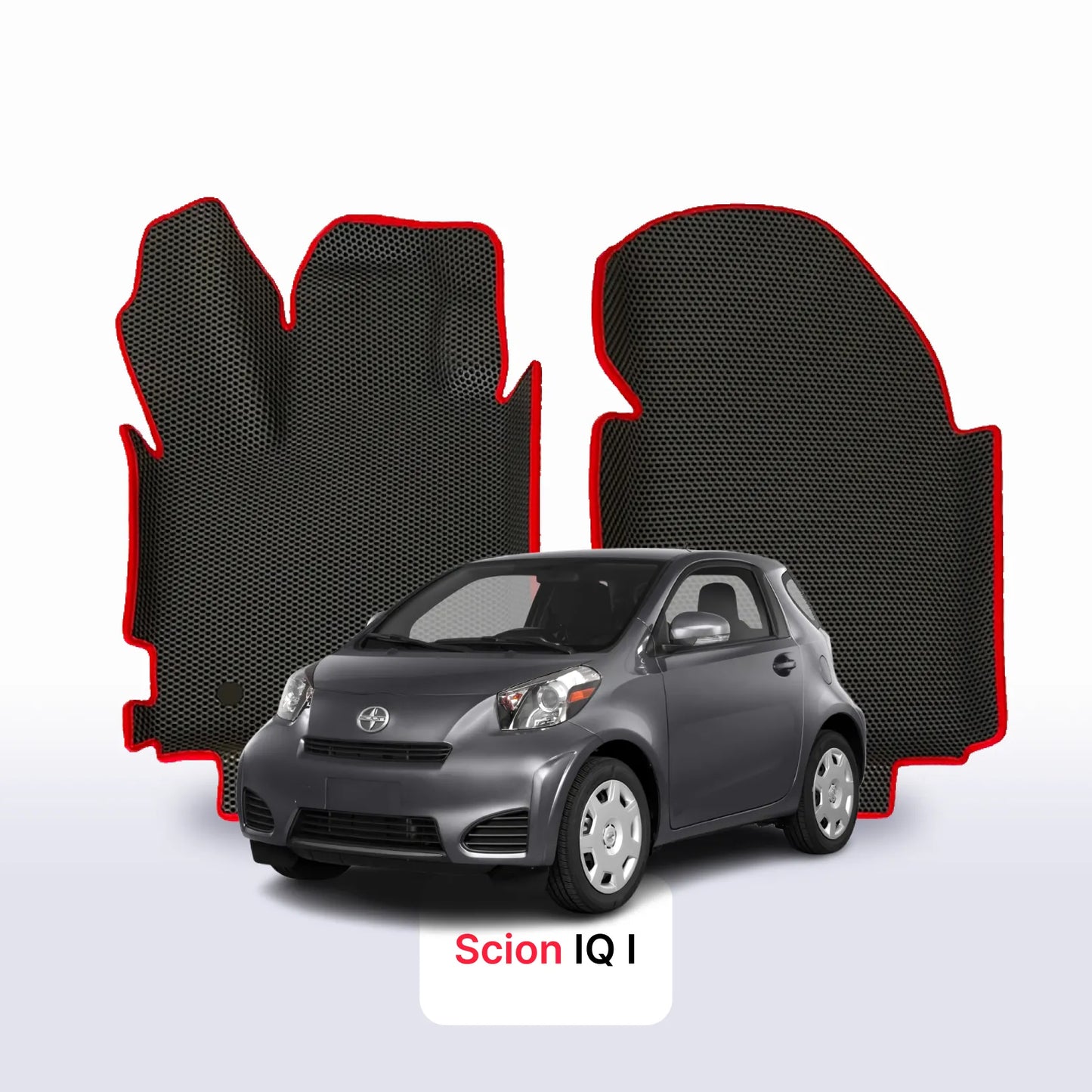 EVA auto paklāji Scion iQ 1 paaudze 2008-2016 gads HEČBEKS 3 durvju
