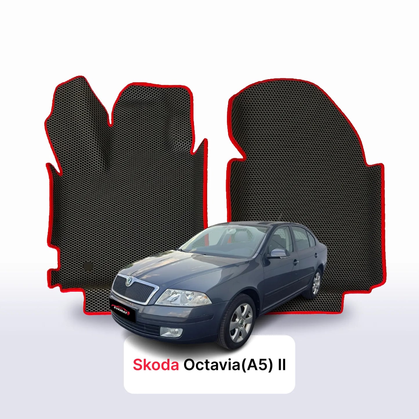 EVA auto paklāji Skoda Octavia(A5) pre-facelift 2 paaudze 2004-2008 gads LIFTBEKS