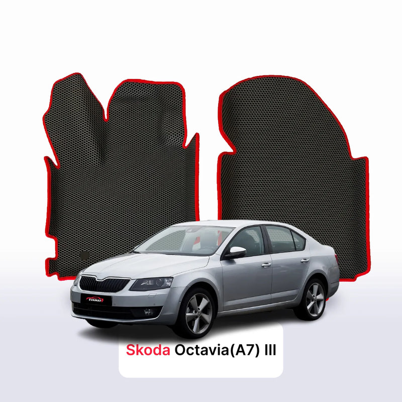 EVA auto paklāji Skoda Octavia(A7) pre-facelift 3 paaudze 2013-2016 gads LIFTBEKS