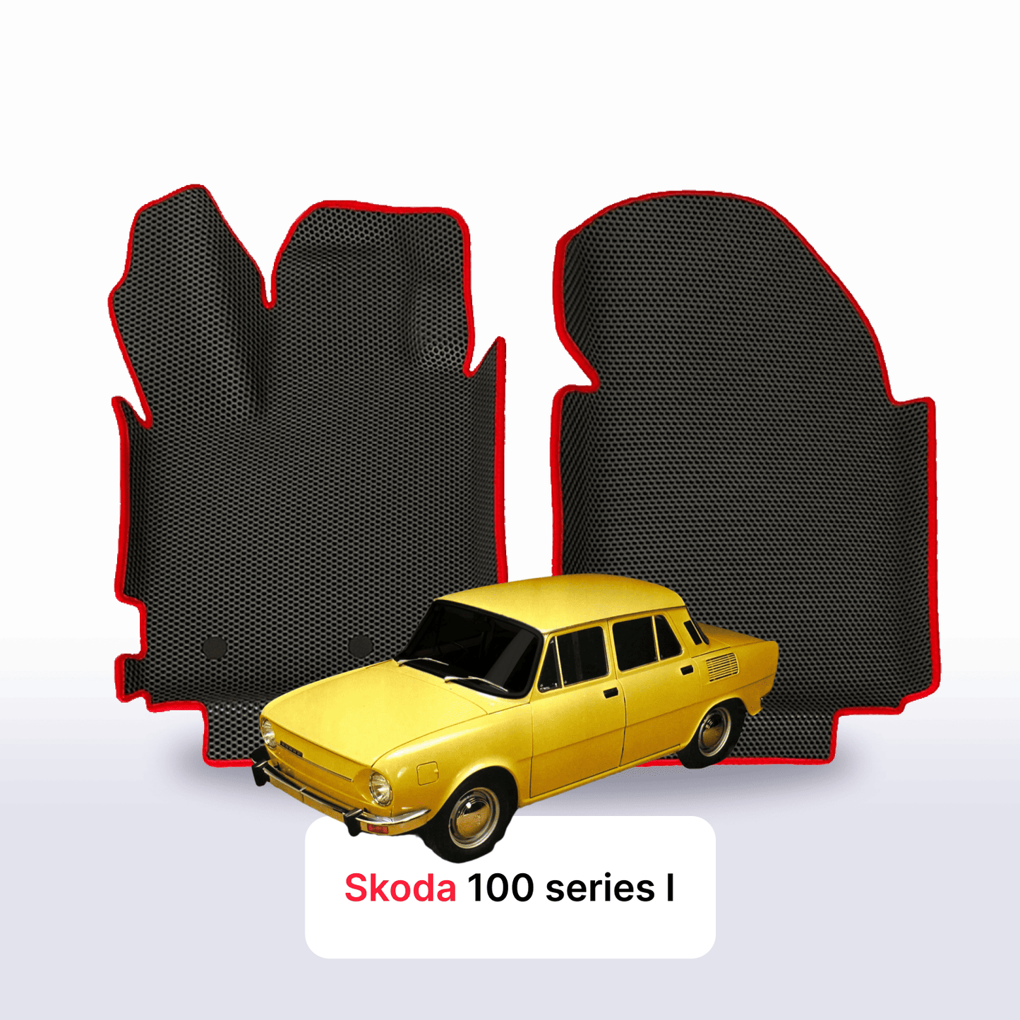 EVA auto paklāji Skoda 100Series 1969-1992 gads SEDANS